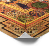 keltische Illustration, 9. Jahrhundert Poster (Ecke)