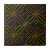 Keltische Inspirierte Tile in Grafikdesign Fliese (Vorderseite)