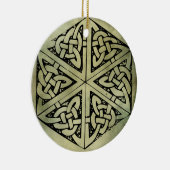 keltische irische heilige Symbole Keramik Ornament (Rechts)