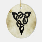 keltische irische heilige Symbole Keramikornament (Links)