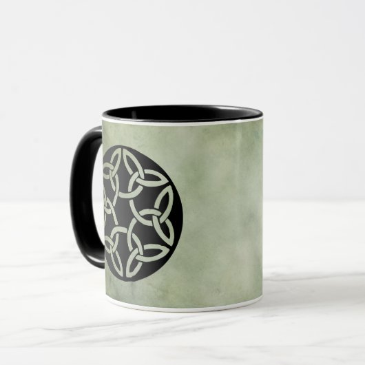 keltische irische heilige Symbole Tasse (Vorderseite Links)