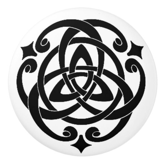 Keltische Keramik Keramikknauf (Vorderseite)