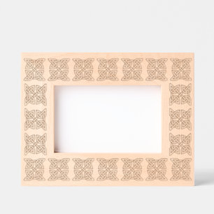 Keltische Knochen Design Laser Etched Picture Fram Geätzte Rahmen