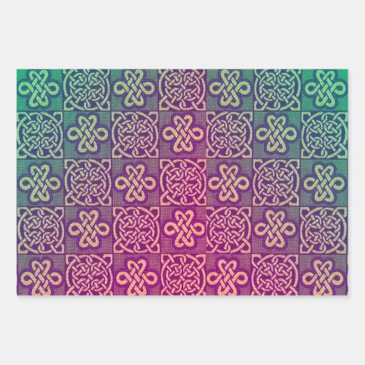 keltische Knochen Geschenkpapier Set (Vorderseite)