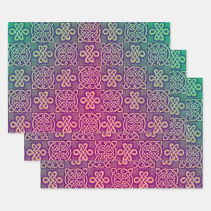 keltische Knochen Geschenkpapier Set