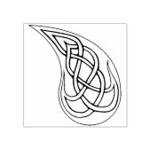 keltische Knochentränze Kunst Briefmarke Gummistempel (Prägung)