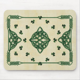 Keltische Knospen Mousepad