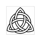 keltische Knoten-Briefmarke Gummistempel (Prägung)