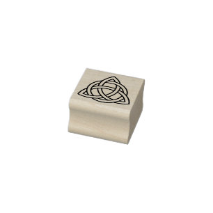 Keltische Knoten Briefmarke, Sigigliesymbol Grenze Gummistempel