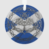 Keltische Knoten-Distel Ornament (Rückseite)