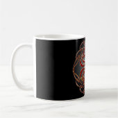 Keltische Knoten Herzen Kaffeetasse (Links)