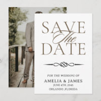 Keltische Knoten-Hochzeitskarte 'Save the Date'