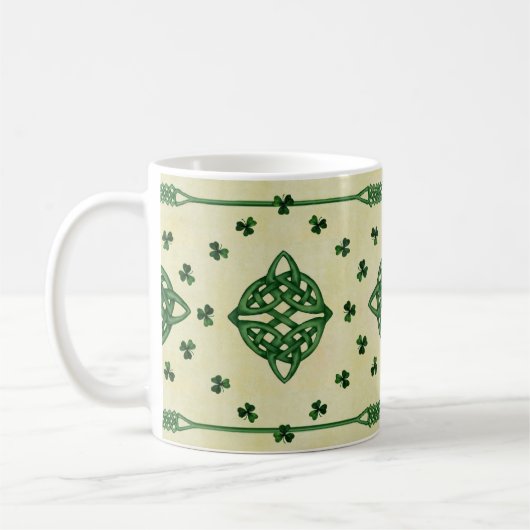 Keltische Knoten-Tasse Kaffeetasse (Links)
