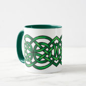 Keltische Knoten-Tasse Tasse (Vorderseite Links)