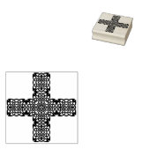 keltische Knotenkreuz-Briefmarke Gummistempel (Stempel)