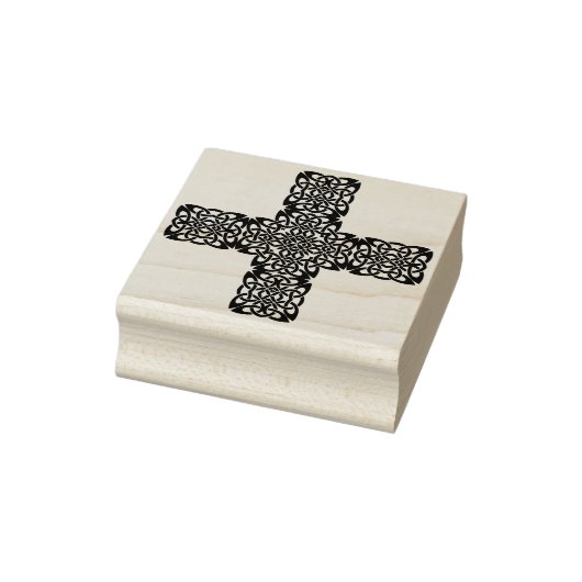 keltische Knotenkreuz-Briefmarke Gummistempel (Stempel)