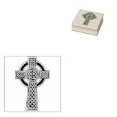 keltische Knotenkreuz-Briefmarke Gummistempel (Stempel)
