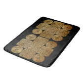 Keltische Knüpfarbeit Badematte (Schrägansicht)