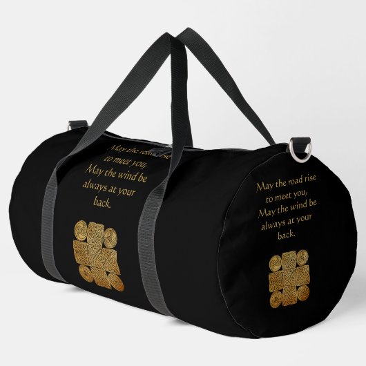 Keltische Knüpfarbeit Duffle Bag (Linke Ecke)