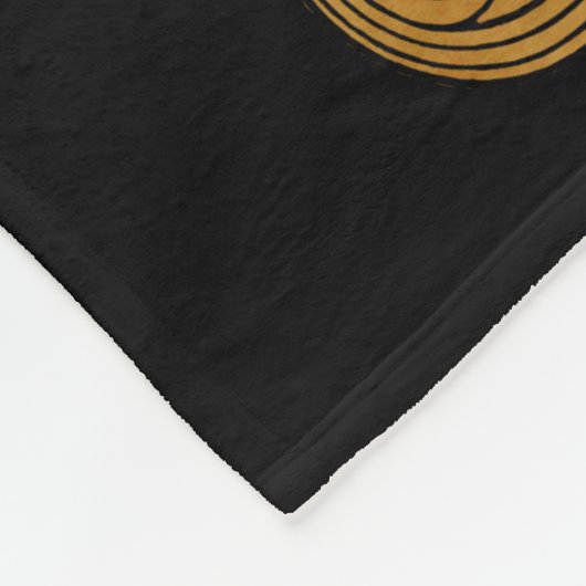 Keltische Knüpfarbeit Fleecedecke (Ecke)