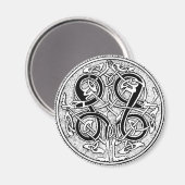 keltische Knüpfarbeit Magnet (Vorderseite/Rückseite)