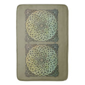 Keltische Knüpfarbeit Mandala Badematte (Vorderseite Vertikal)