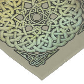 Keltische Knüpfarbeit Mandala Kurzer Tischläufer (Ecke)