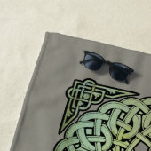 Keltische Knüpfarbeit Mandala Strandtuch (Beispiel)