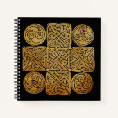 Keltische Knüpfarbeit Notizblock (Vorderseite)