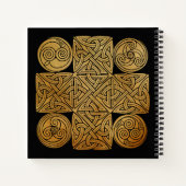 Keltische Knüpfarbeit Notizblock (Rückseite)