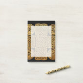 Keltische Knüpfarbeit Post-it Klebezettel (Auf Schreibtisch)