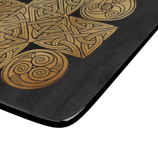 Keltische Knüpfarbeit Schneidebrett (Ecke)