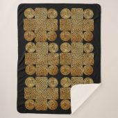 Keltische Knüpfarbeit Sherpadecke (Vorderseite)