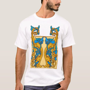 Keltische Knüpfarbeit-Tiere T-Shirt