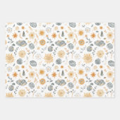 Keltische Knüpfarbeit und Sonnensymbole Litha Geschenkpapier Set (Vorderseite 3)