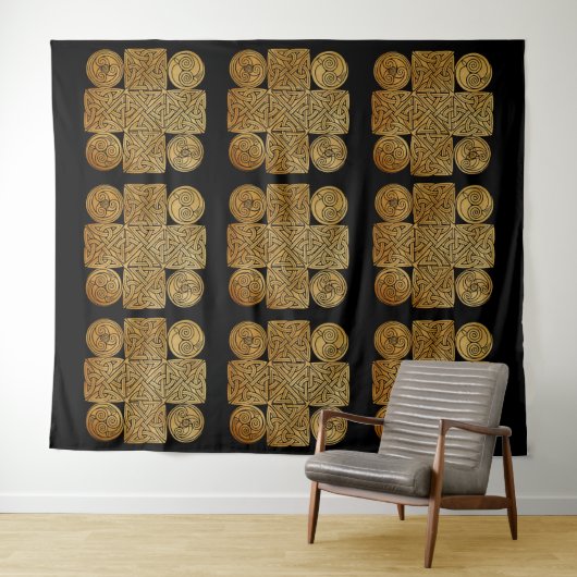 Keltische Knüpfarbeit Wandteppich (Beispiel (Horizontal))