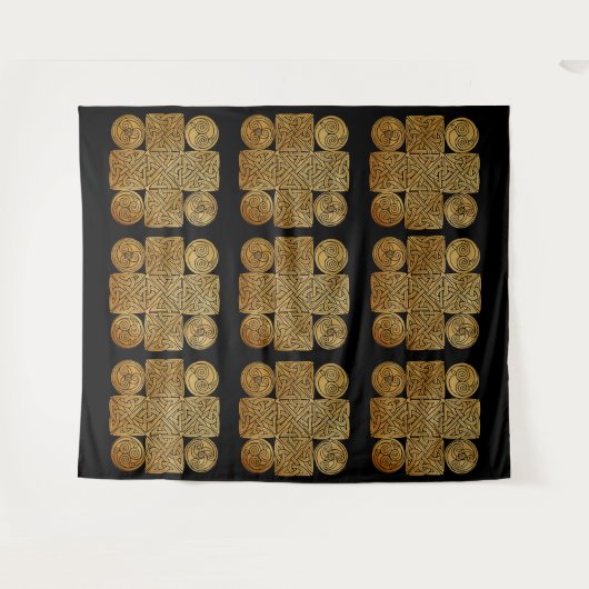 Keltische Knüpfarbeit Wandteppich (Vorderseite (Horizontal))