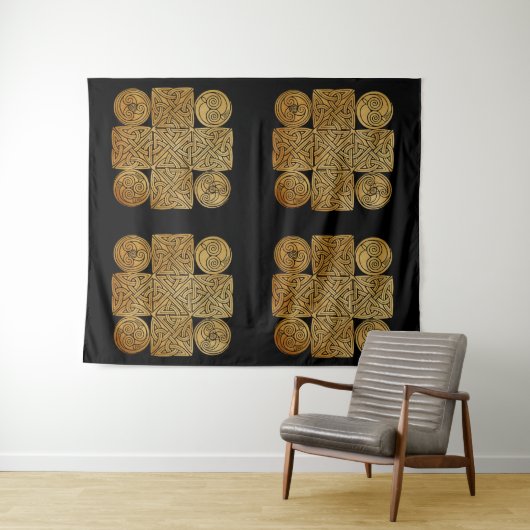 Keltische Knüpfarbeit Wandteppich (Beispiel (Horizontal))