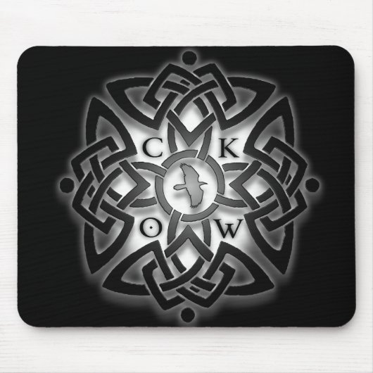 KELTISCHE KRÄHE MOUSEPAD (Vorne)