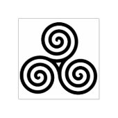 keltische Kreiskunst Briefmarke Gummistempel (Prägung)