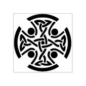 keltische Kreuzkunst-Briefmarke Gummistempel (Prägung)