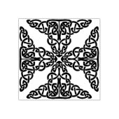 keltische Kreuzkunst-Briefmarke Gummistempel (Prägung)