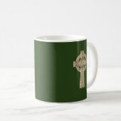 keltische Kreuzung Kaffeetasse (VorderseiteRechts)