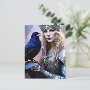 keltische Kriegerprinzessin Postkarte