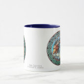 Keltische Kunst-Drache-Tasse Tasse (Zentrum)