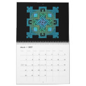 Keltische Kunst entwirft Wandkalender (Mär 2027)