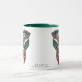 Keltische Kunst-Katzen-Tasse Tasse (Zentrum)