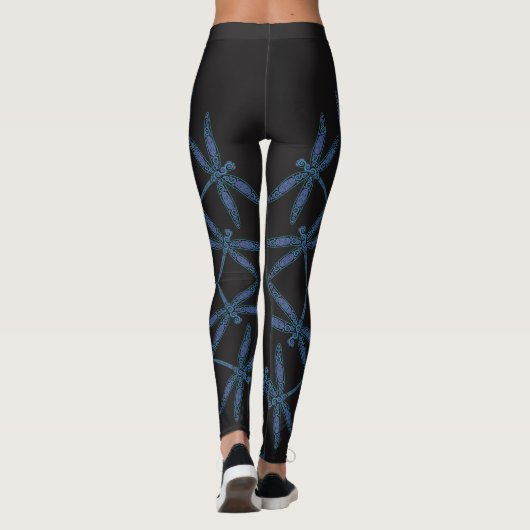 Keltische Libellen Leggings (Rückseite)
