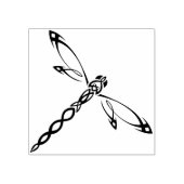 keltische Libellenkunst-Briefmarke Gummistempel (Prägung)