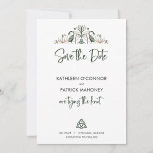 keltische Liebe kennt Ewigkeit Zirkel Romantische  Save The Date